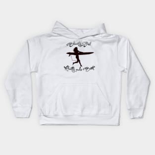 Surf shawty is that girl Kids Hoodie